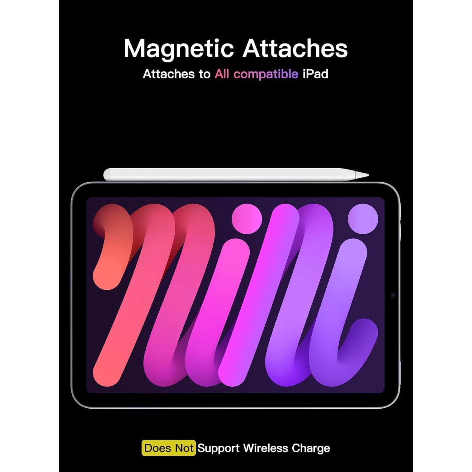 Lápiz Stylus KEPPRO para iPad 2018-2025, Carga Rápida USB-C