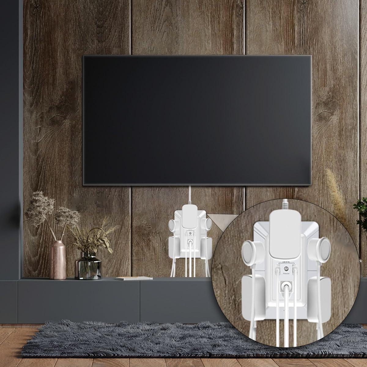 Cargador de pared USB POWRUI AHR-508 con 6 salidas y luz nocturna