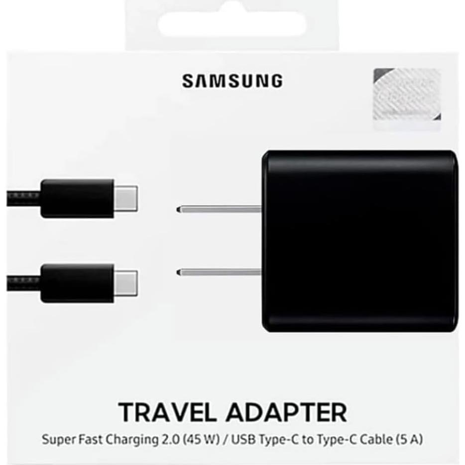 Cargador de Pared Samsung 45W USB-C Carga Rápida