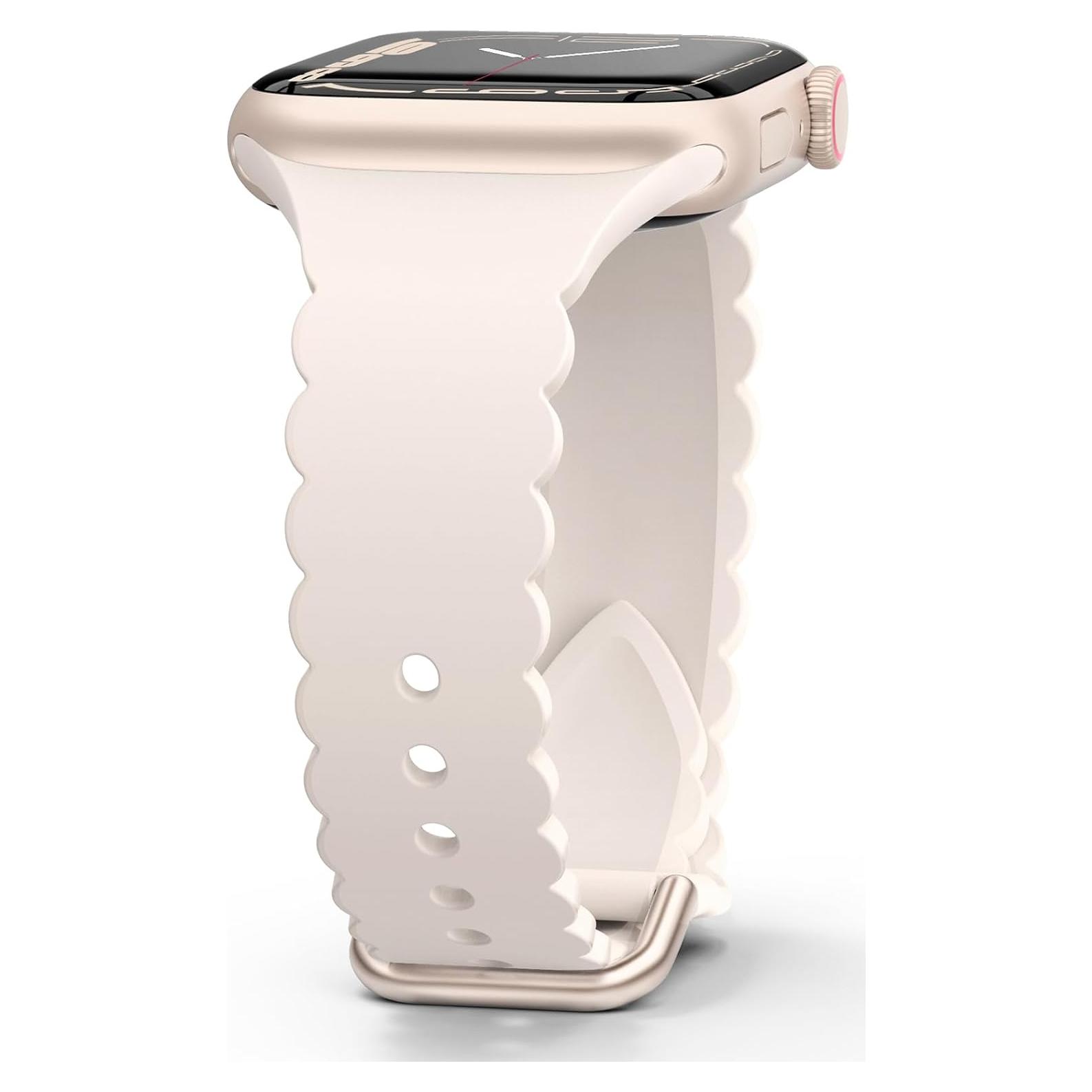 Banda de Silicona Deportiva Sunnywoo para Apple Watch 38-49mm