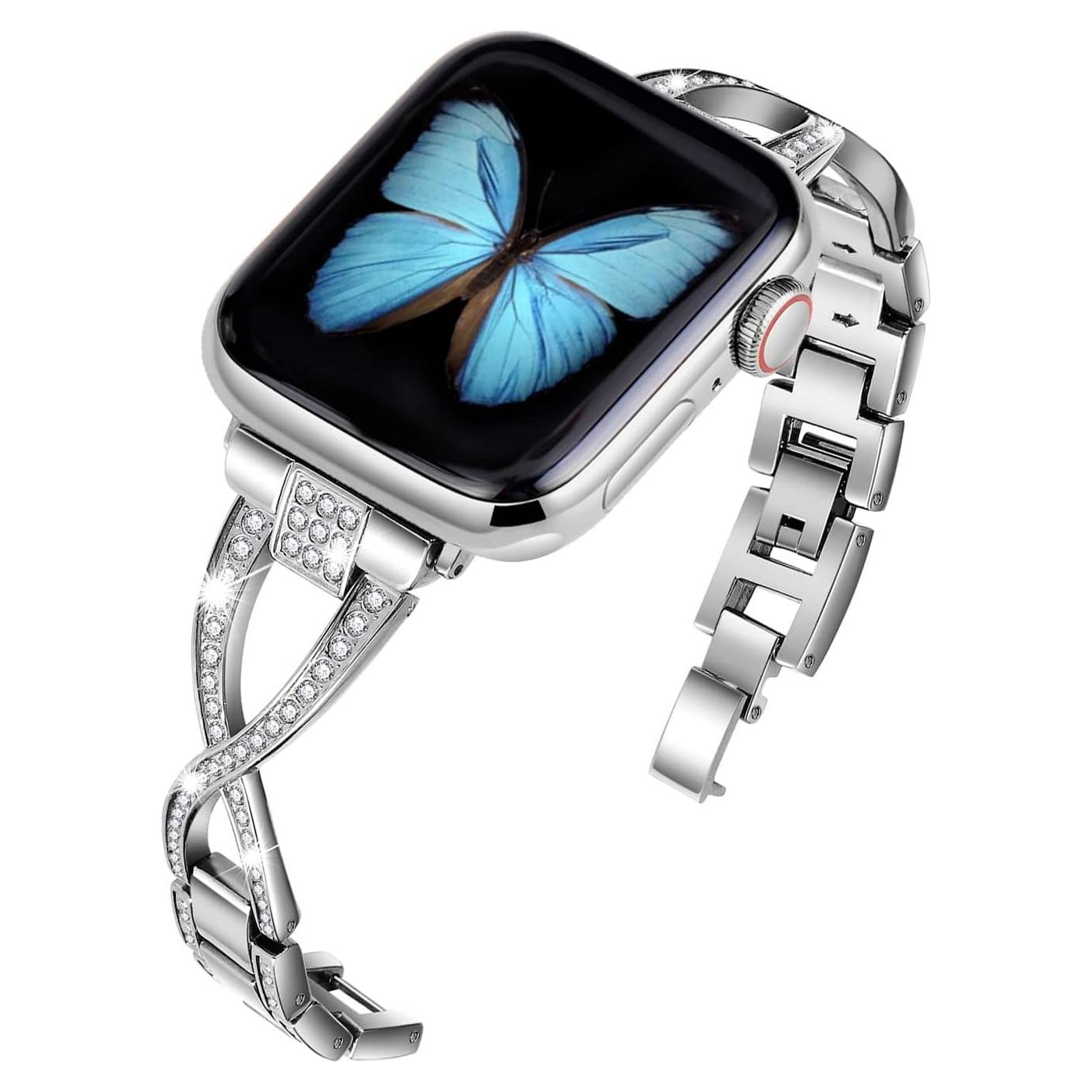 Pulsera de Metal Ajustable para Apple Watch 38-42mm JFdragon