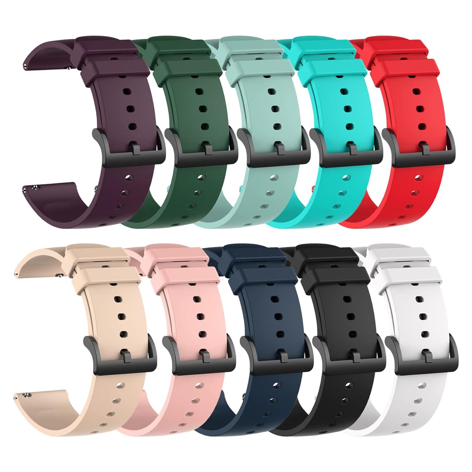 Correa de Silicona Suave FitTurn 22mm para Cubitt Aura Pro