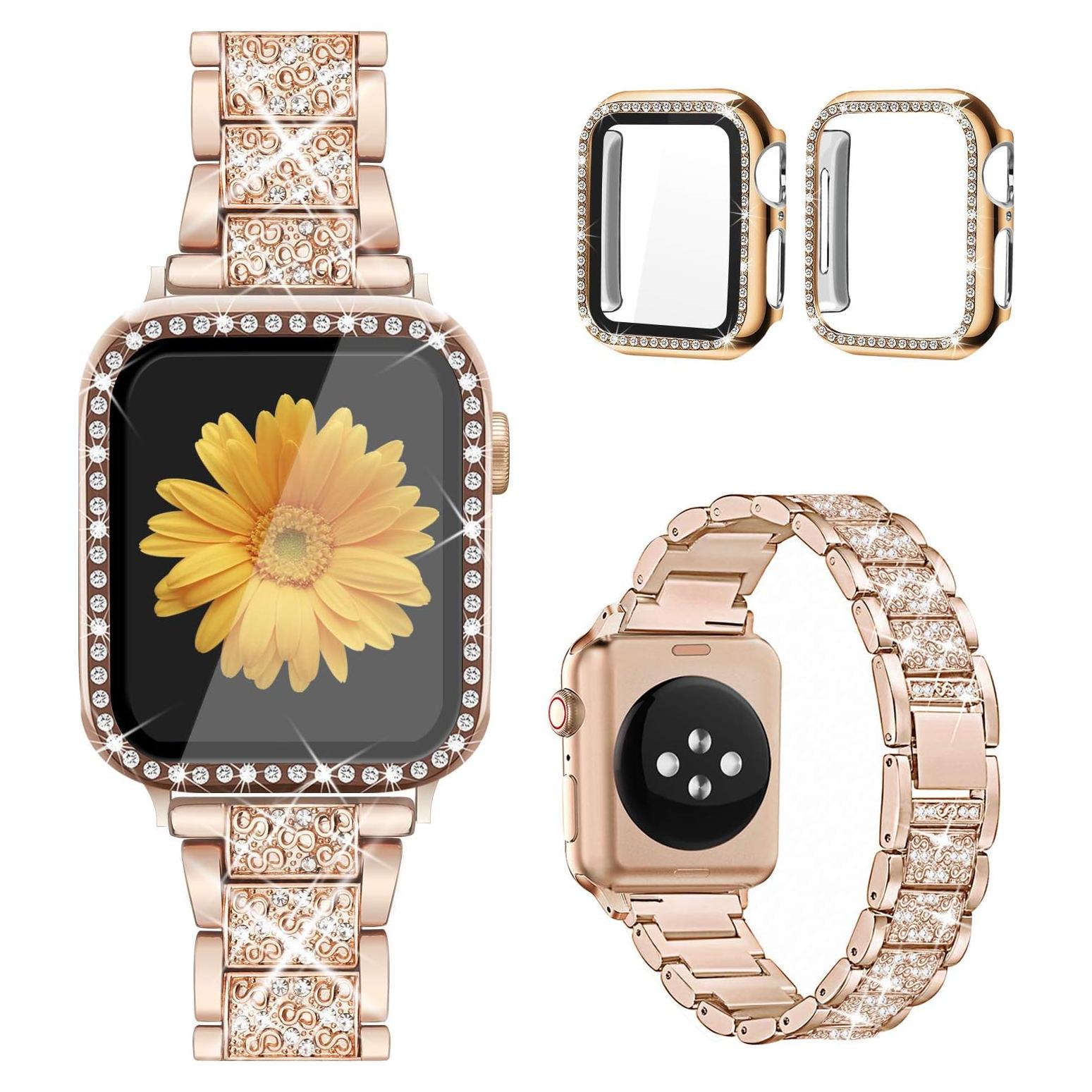 Banda de Reemplazo Mesime para Apple Watch 38-44mm Oro Rosa