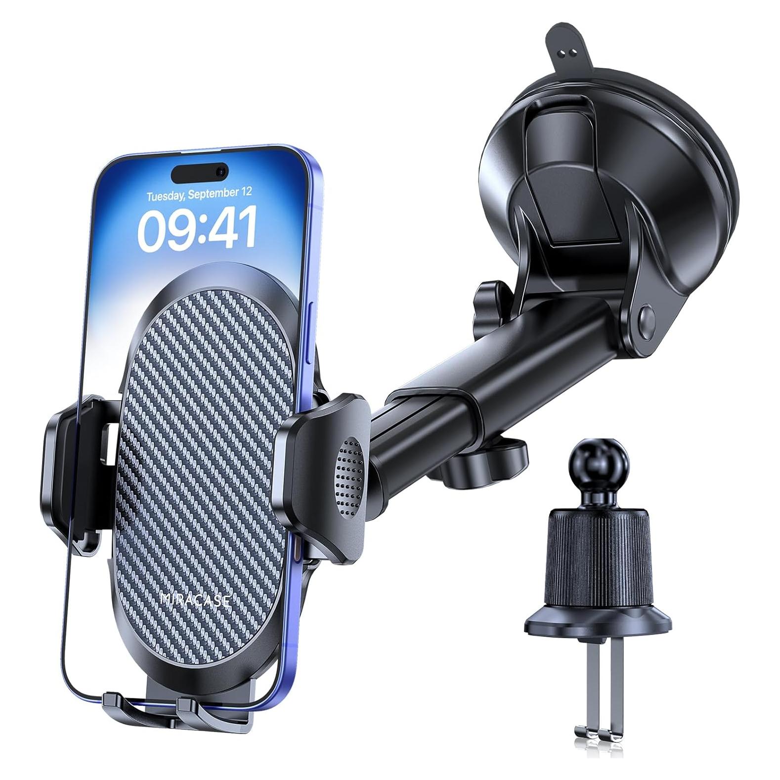 Soporte para Teléfono Móvil 3-en-1 Miracase para Coche