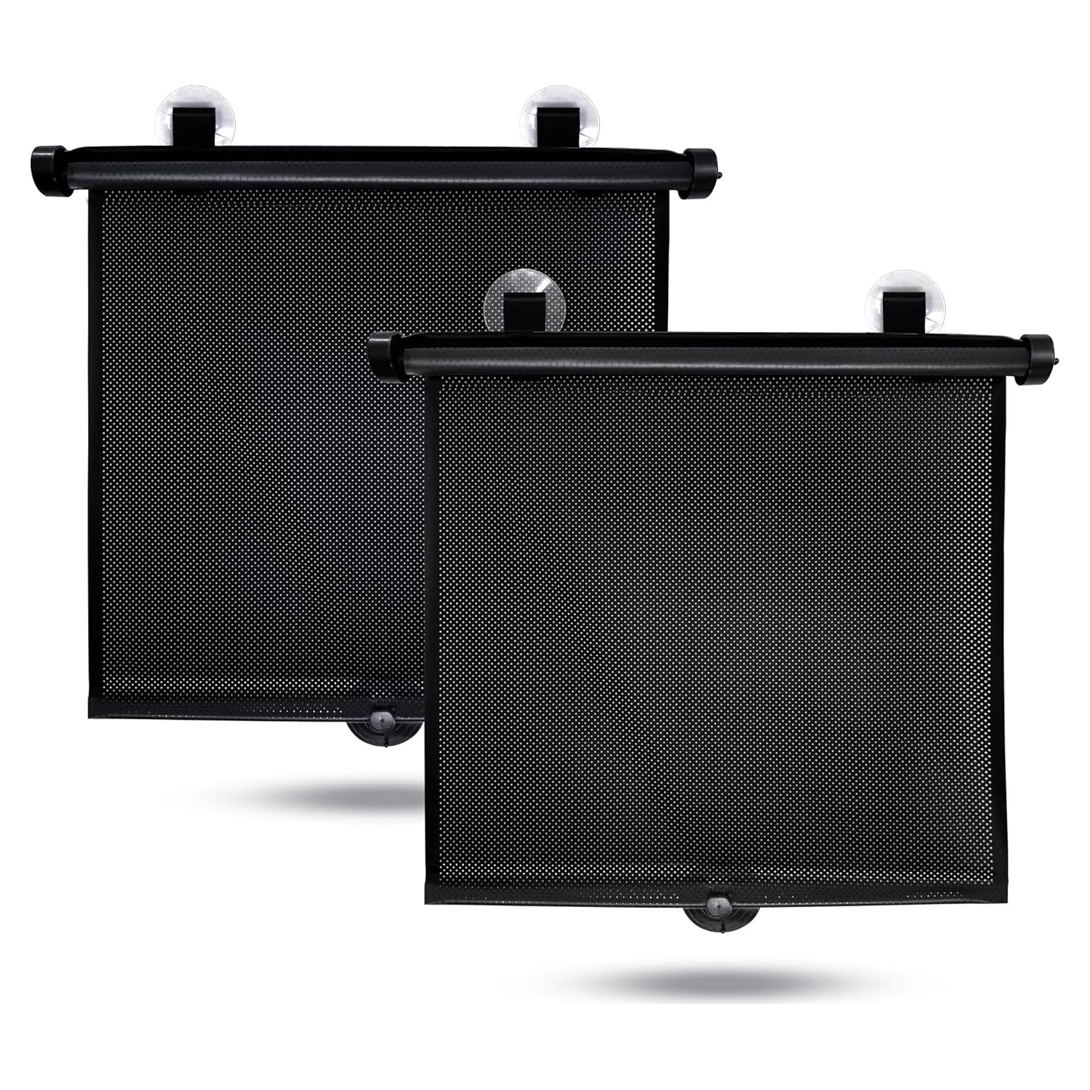 Sombrillas para Ventanas de Auto EcoNour 2 Paquete - 38.1x42.7 cm