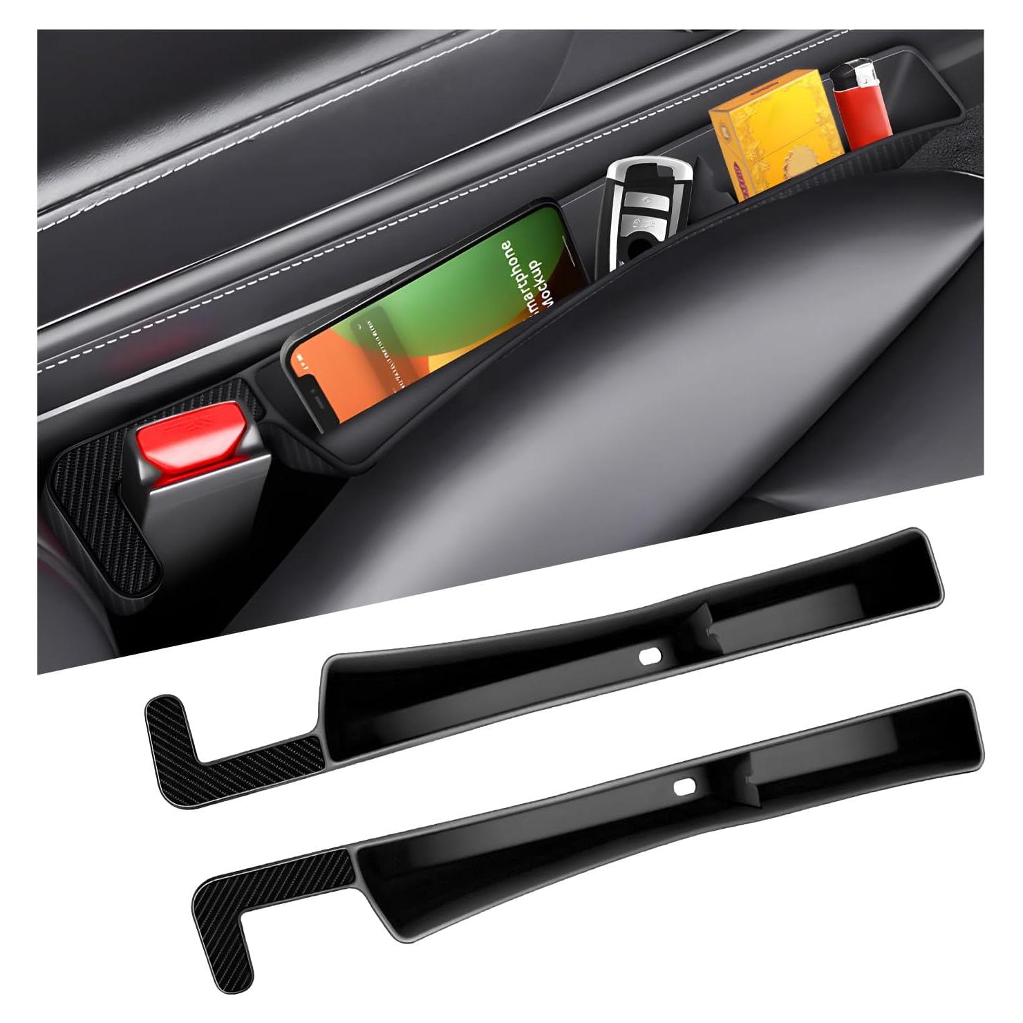 Organizador de Relleno Espacio Asientos Coche NYTKL 2PCS Negro