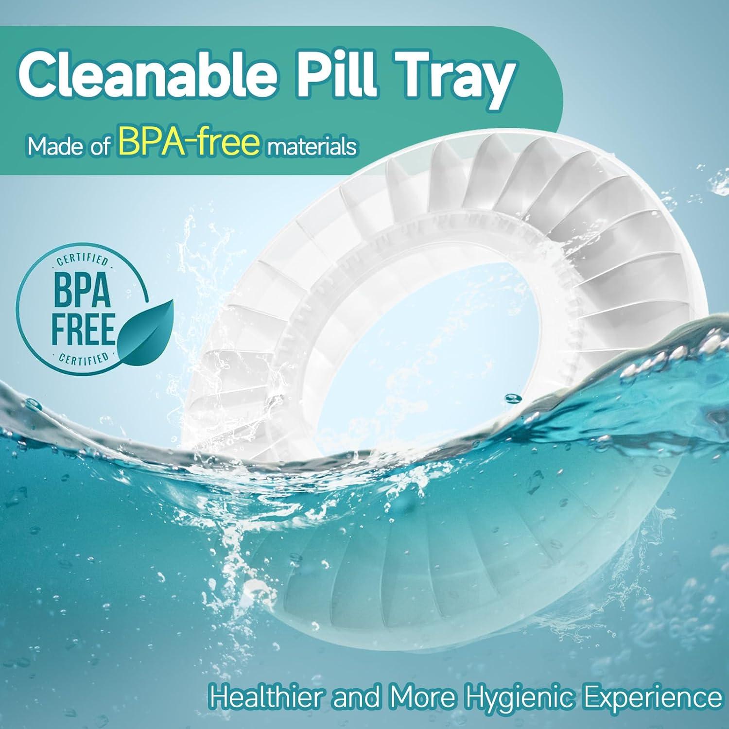 Dispensador Automático de Pastillas Windtrace Verde 28 Días