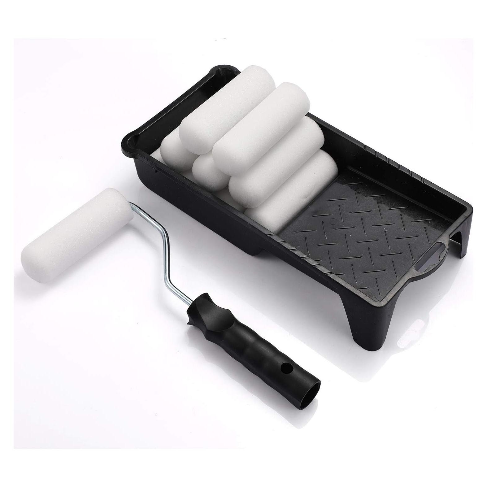 Juego de Rodillos de Pintura de Espuma NJ 4" (10.16 cm) 12 Piezas