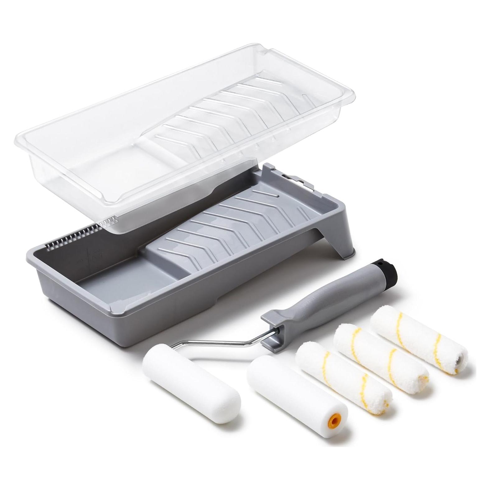 Kit de Rodillo de Pintura Mini Voomey 8 Piezas 10.16 cm