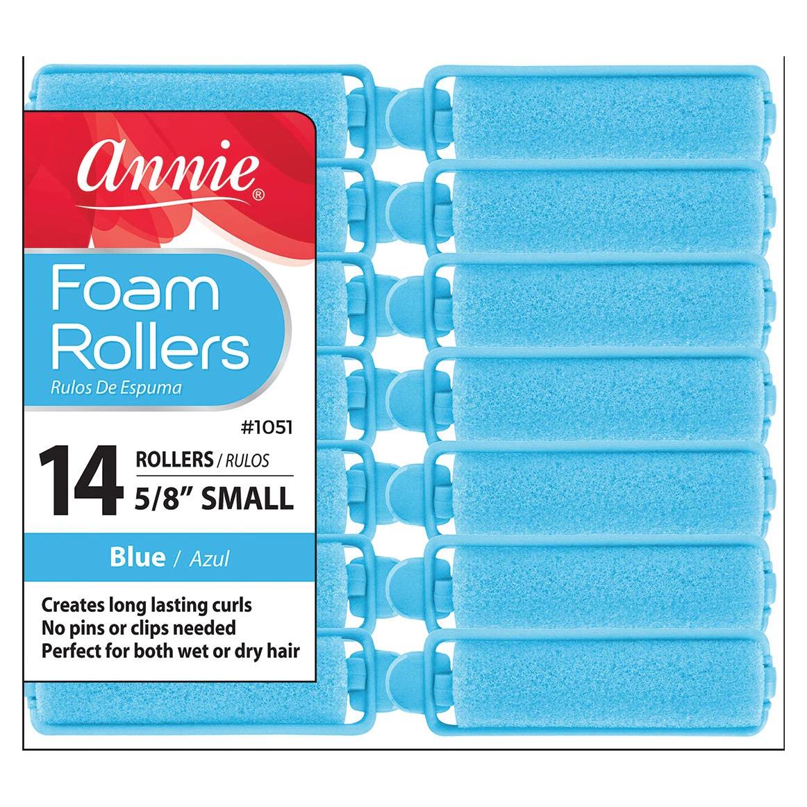 Rodillos de Espuma Annie 5/8" (1.59 cm) - Set 14 Piezas