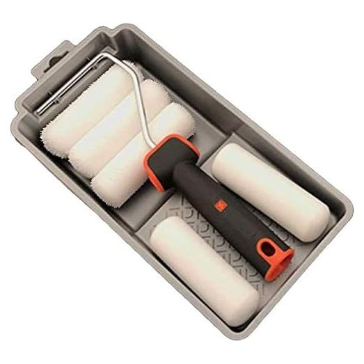 Kit de rodillo de pintura 7 piezas Edward Tools 10 cm