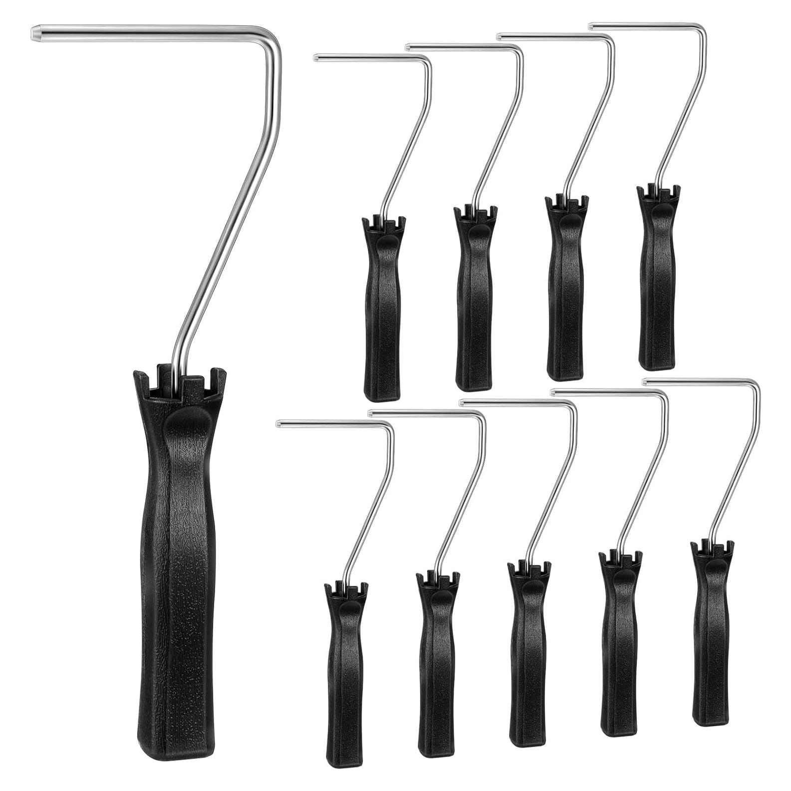 Baderke 10 Pcs Mini Rodillo de Pintura 10.16 cm con Mango