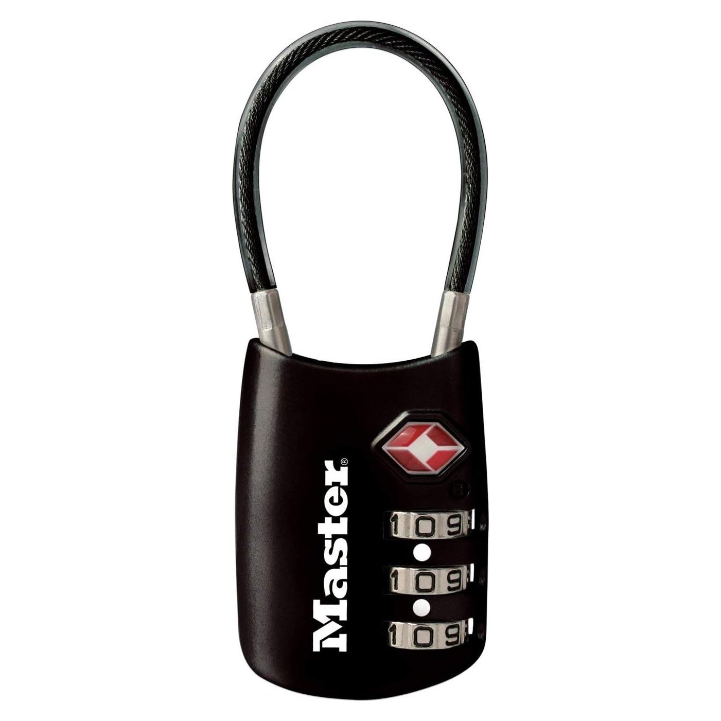 Candado de Equipaje Master Lock TSA 4688D Combinación 3 Dígitos