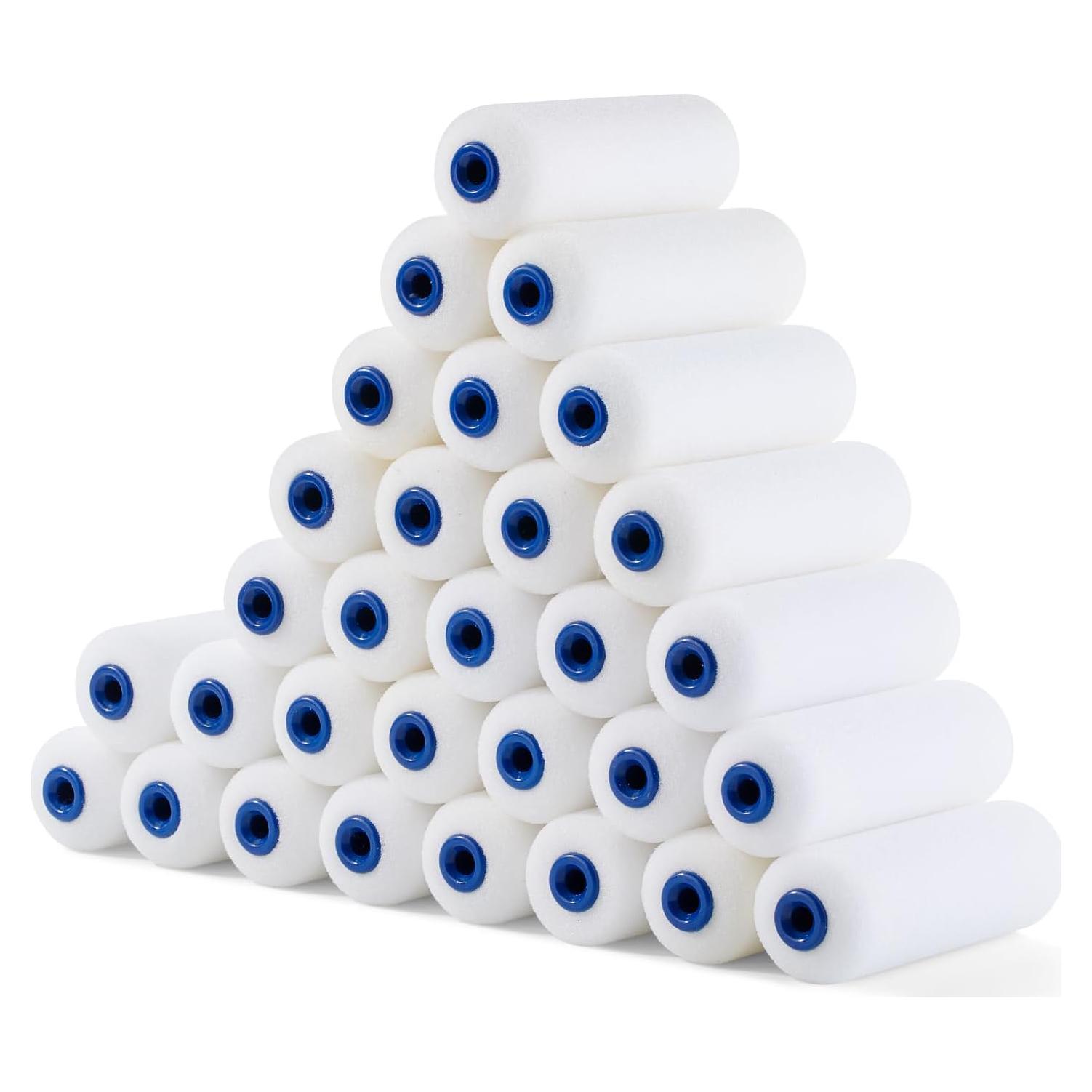 Fundas de Rodillo de Pintura Bates 4" - Paquete de 30 Unidades