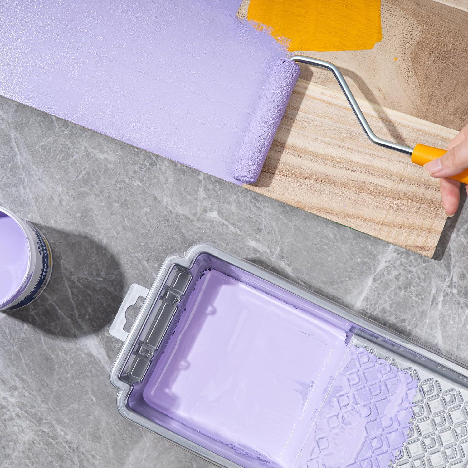 Rodillos de Pintura de 10 Piezas 10cm Mister Rui Lana Reutilizables