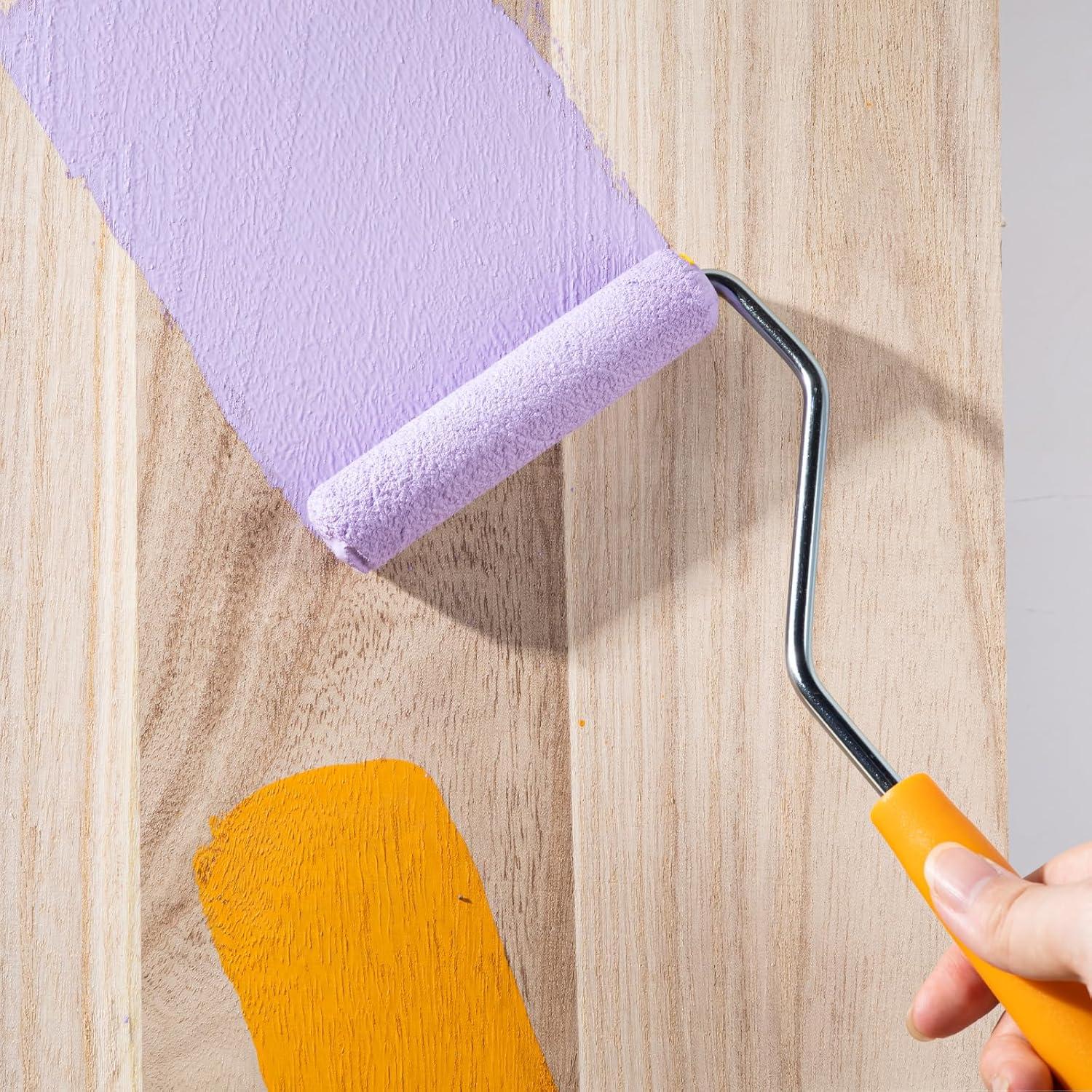 Rodillos de Pintura de 10 Piezas 10cm Mister Rui Lana Reutilizables