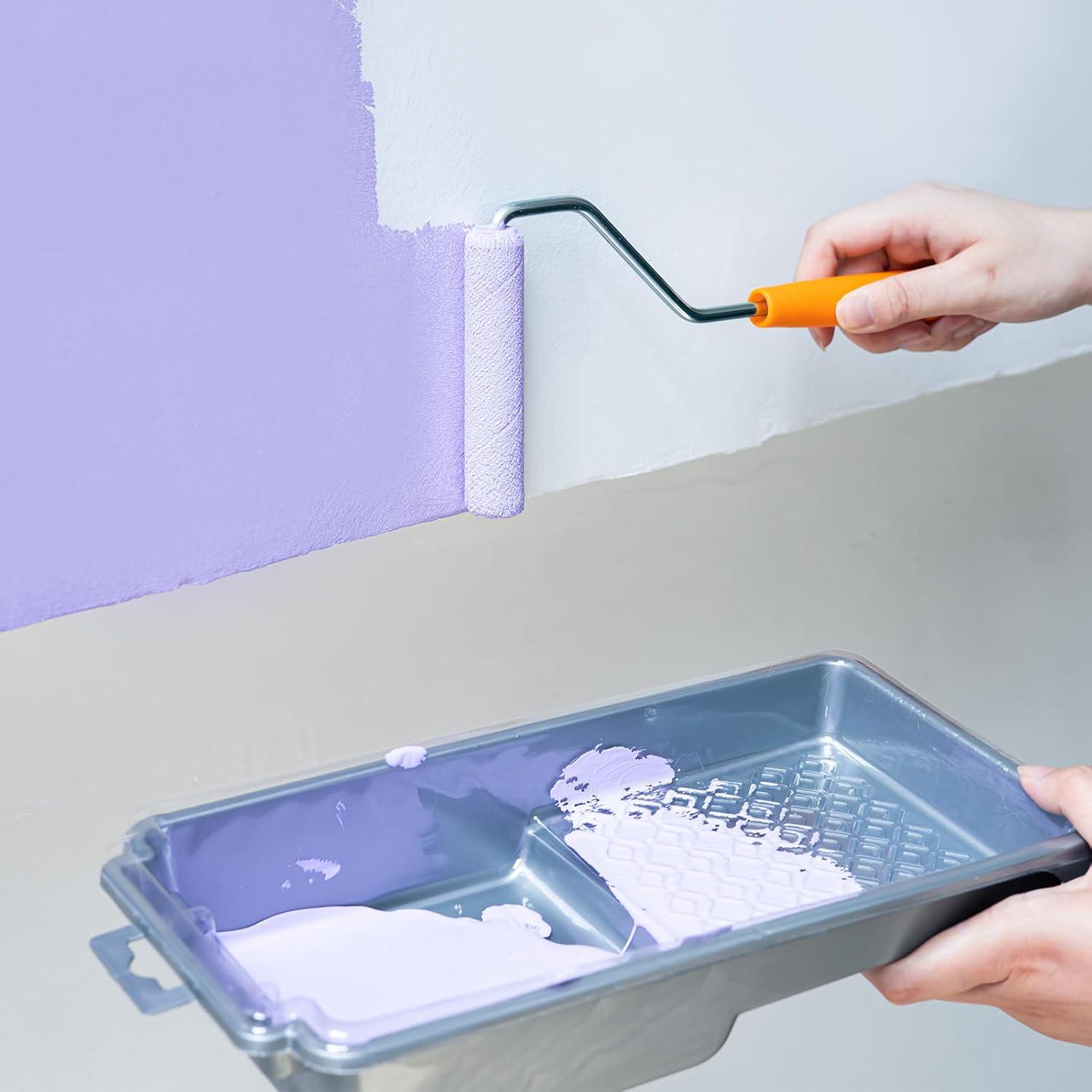 Rodillos de Pintura de 10 Piezas 10cm Mister Rui Lana Reutilizables