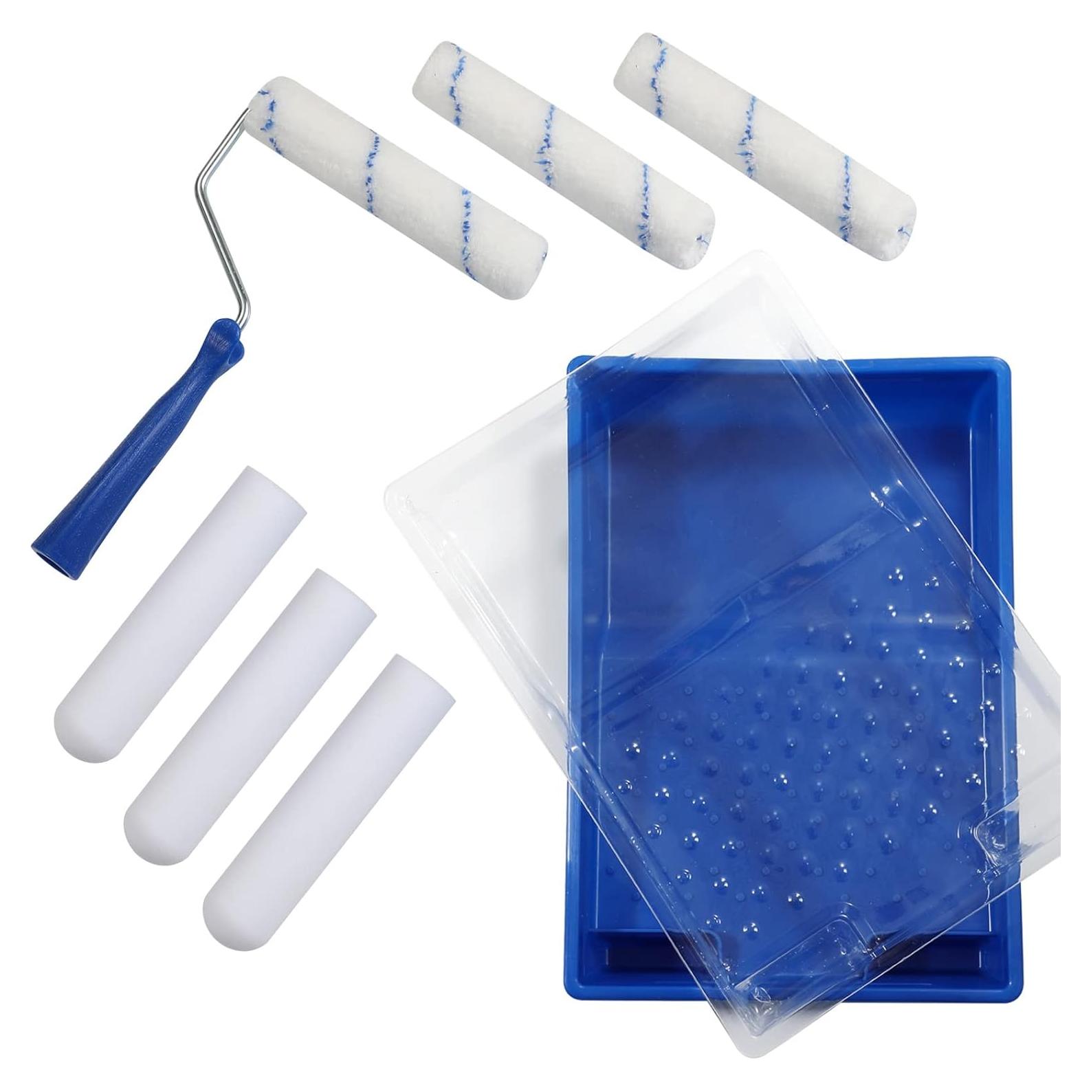 Kit de Rodillo de Pintura NANJA 6" - 9 Piezas, Acabado Suave