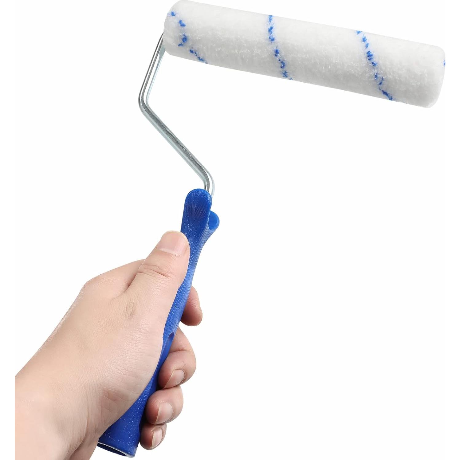 Kit de Rodillo de Pintura NANJA 6" - 9 Piezas, Acabado Suave