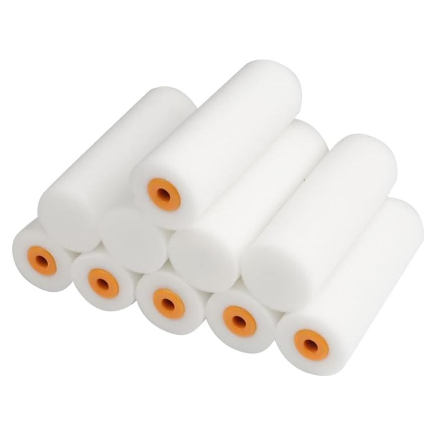 10 Rodillos de Espuma para Pintura UUYYEO 10.2x3.5cm