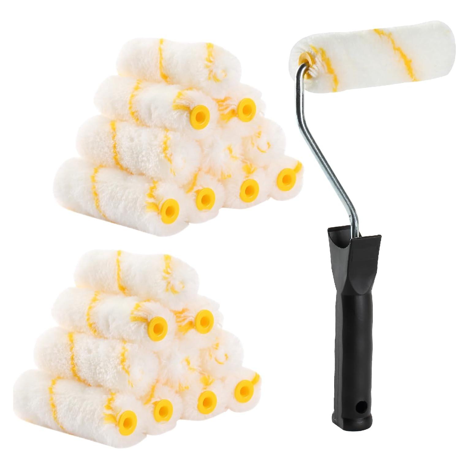 Rodillo de pintura Bates 4" con 20 fundas intercambiables