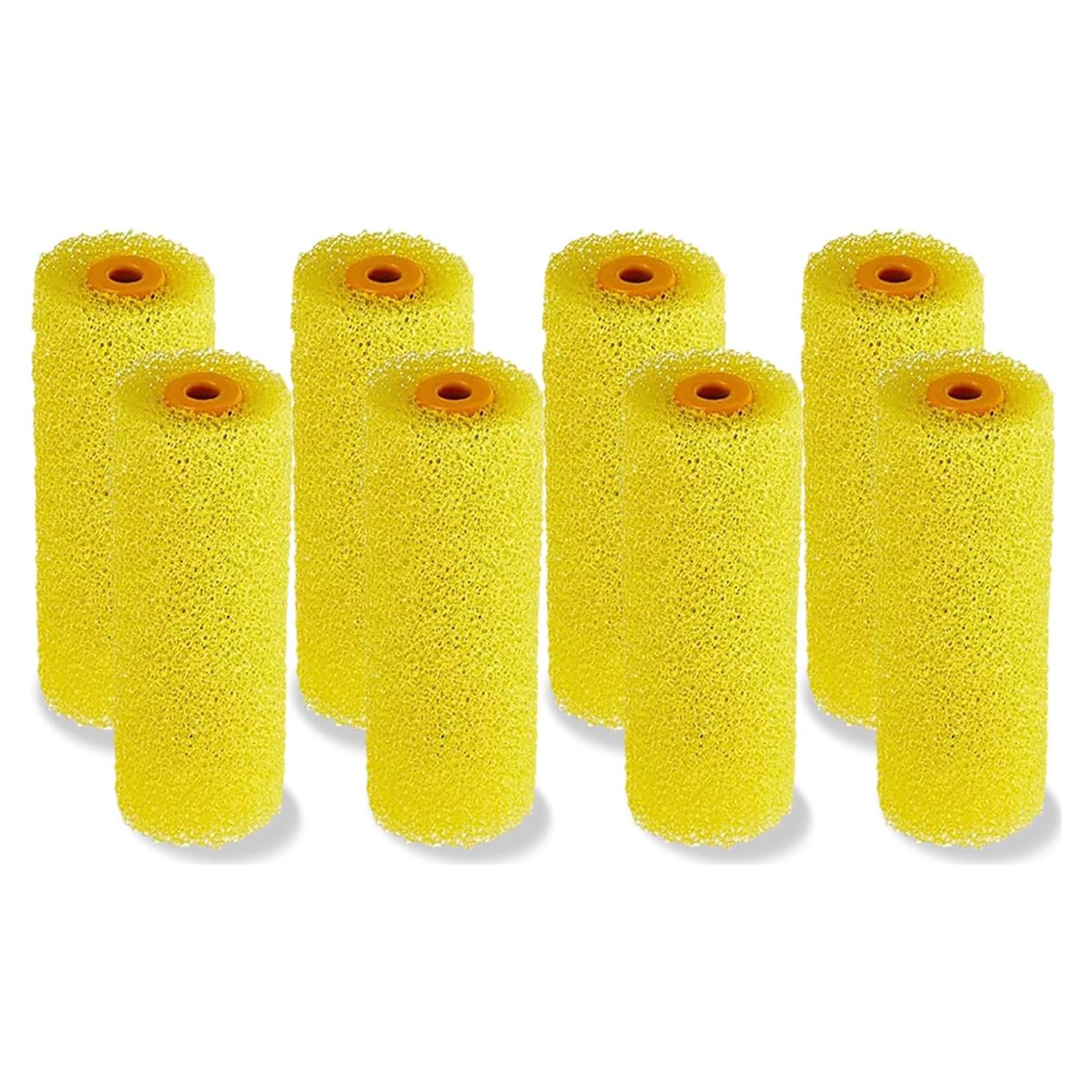 8 Fundas de Rodillo de Pintura Texturizada YLTOLOO 10 cm