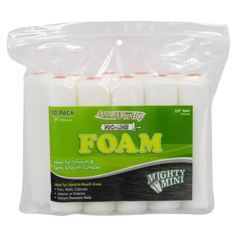 Rodillo de Espuma Mini ARROWORTHY 15cm 10pk - Pintura