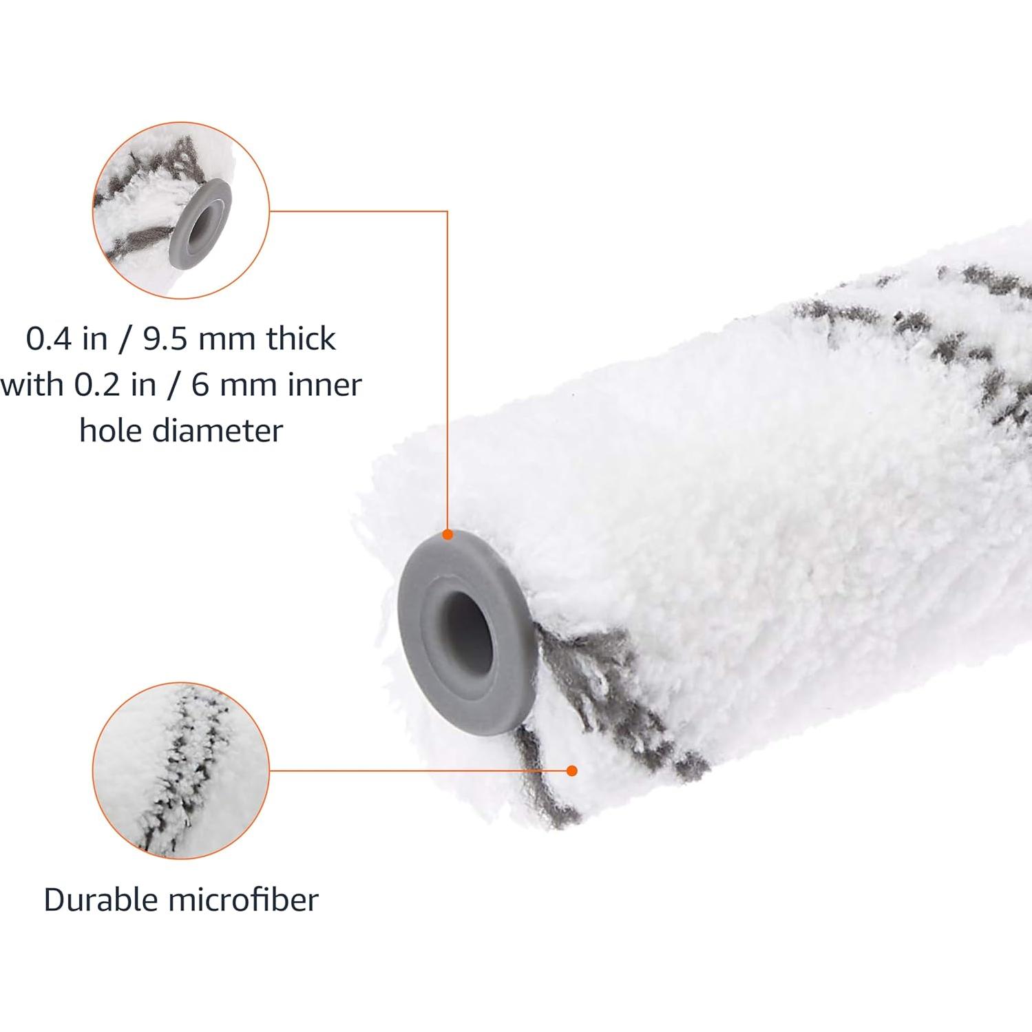 Cubiertas de Rodillo de Pintura Microfibra Amazon Basics 4" 24 Pzas