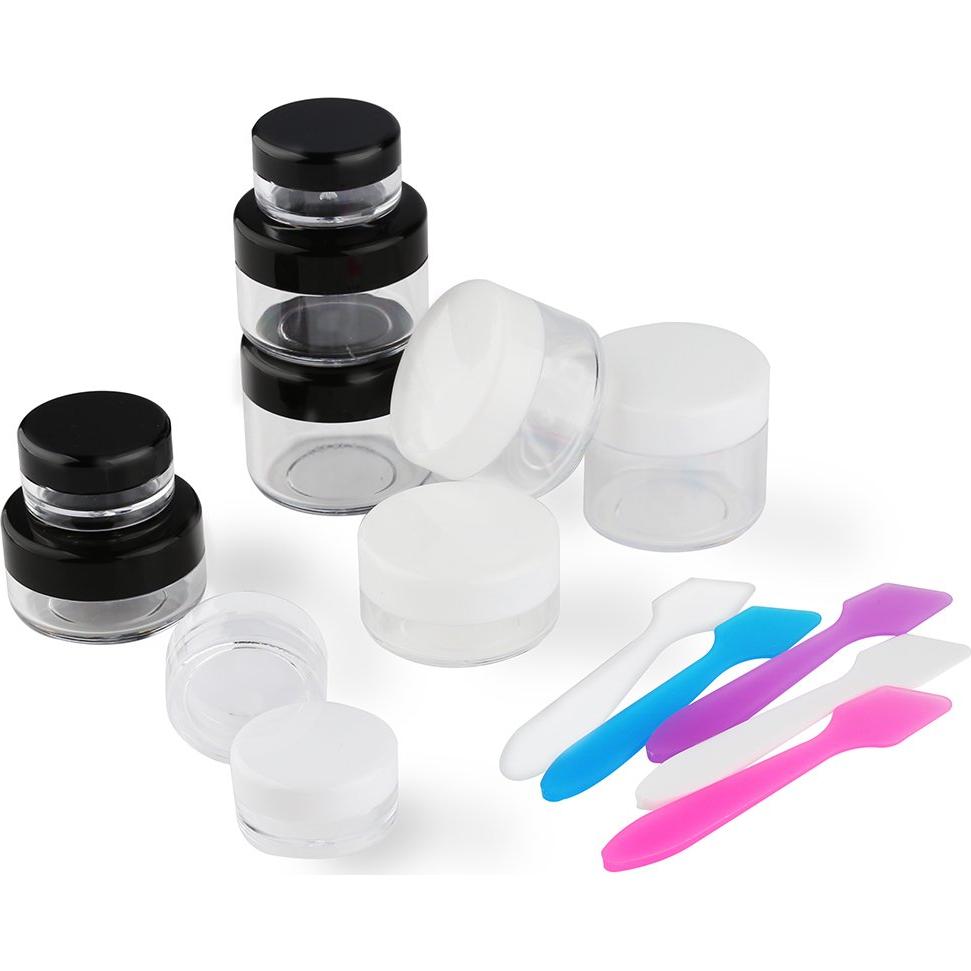 Accmor 10 Contenedores de Viaje para Maquillaje 3-20g