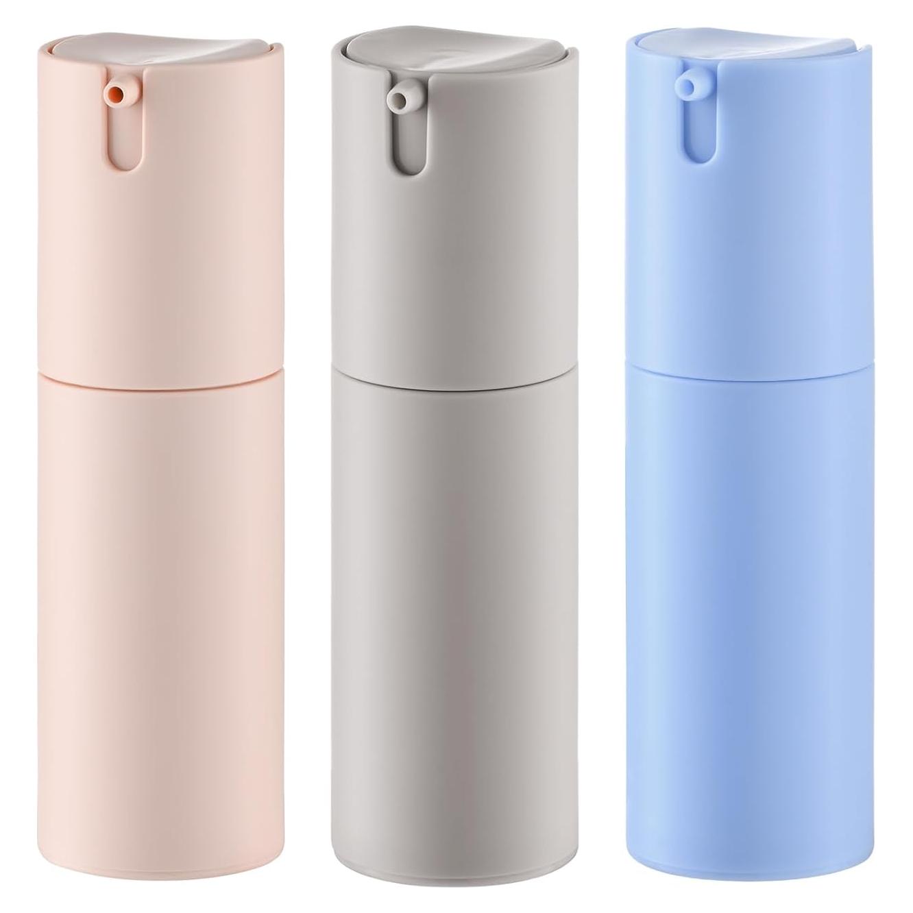 Botellas de Bomba Sin Aire Lulupack 30ml Multicolor 3Pcs