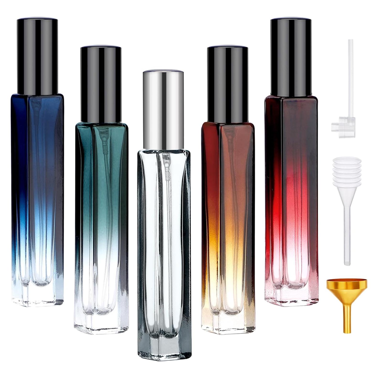 Conjunto de 5 Botellas de Perfume Segbeauty 10ML Rellenables