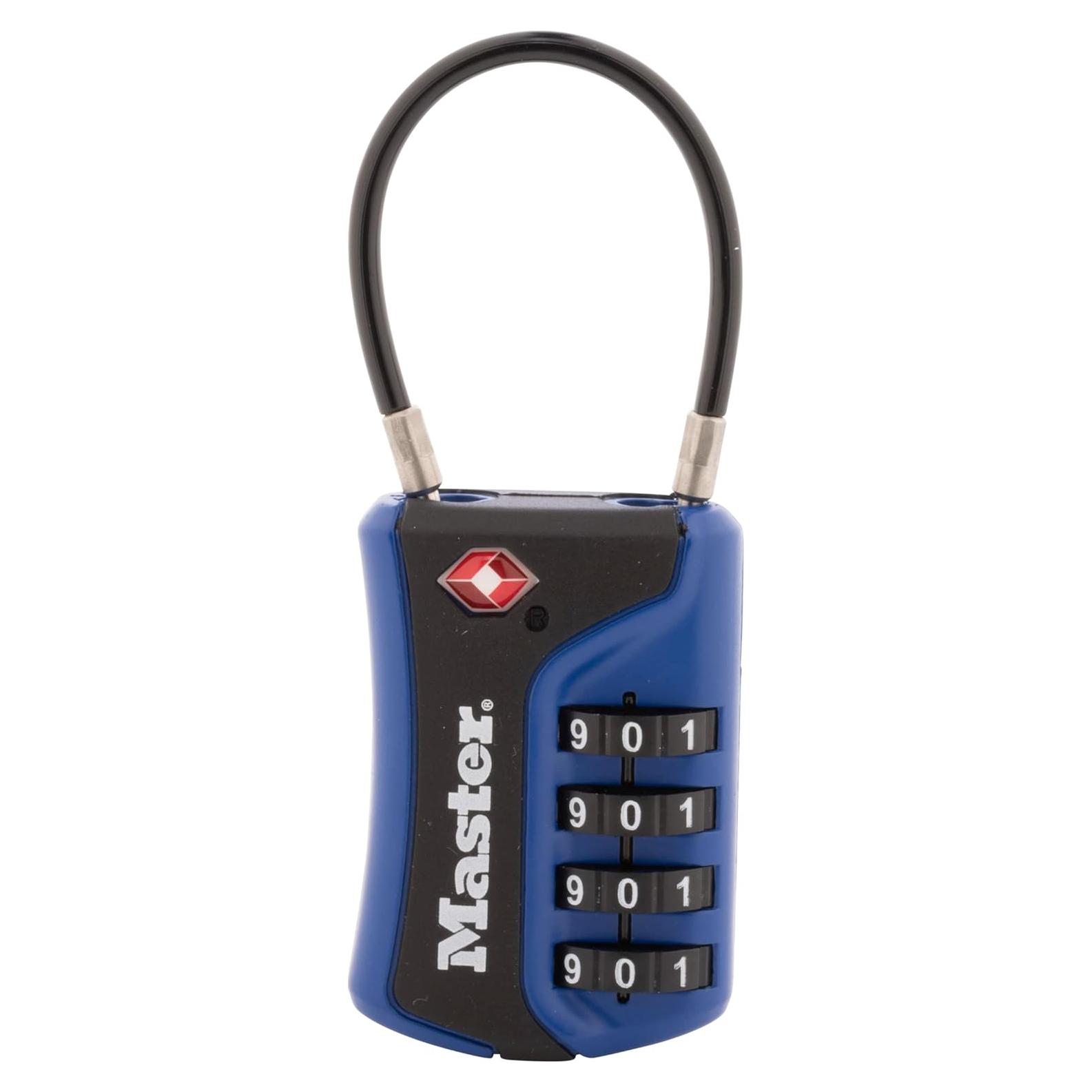 Candado de Equipaje Master Lock 4697D TSA Combinación Personalizable