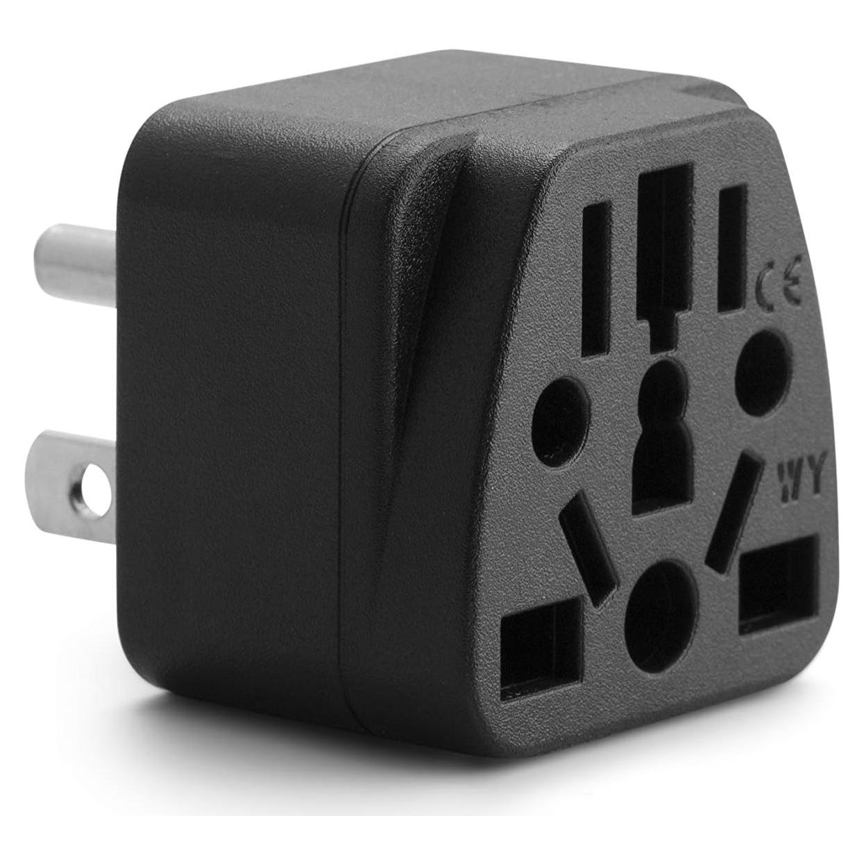 Adaptador de Enchufe de Viaje Unidapt Tipo B a USA 1-Pack