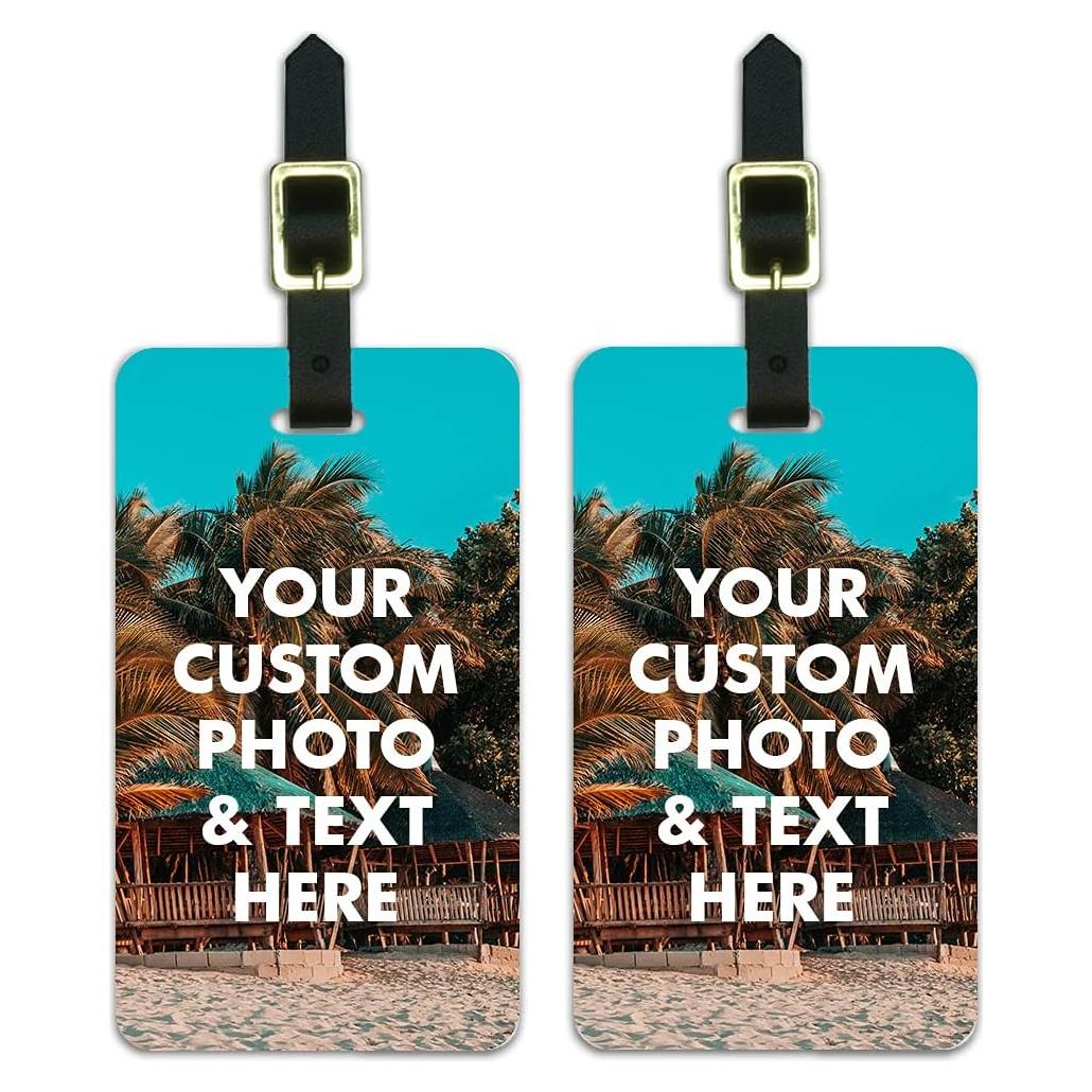 Etiquetas de Equipaje Personalizadas GRAPHICS & MORE - 2 Pzas