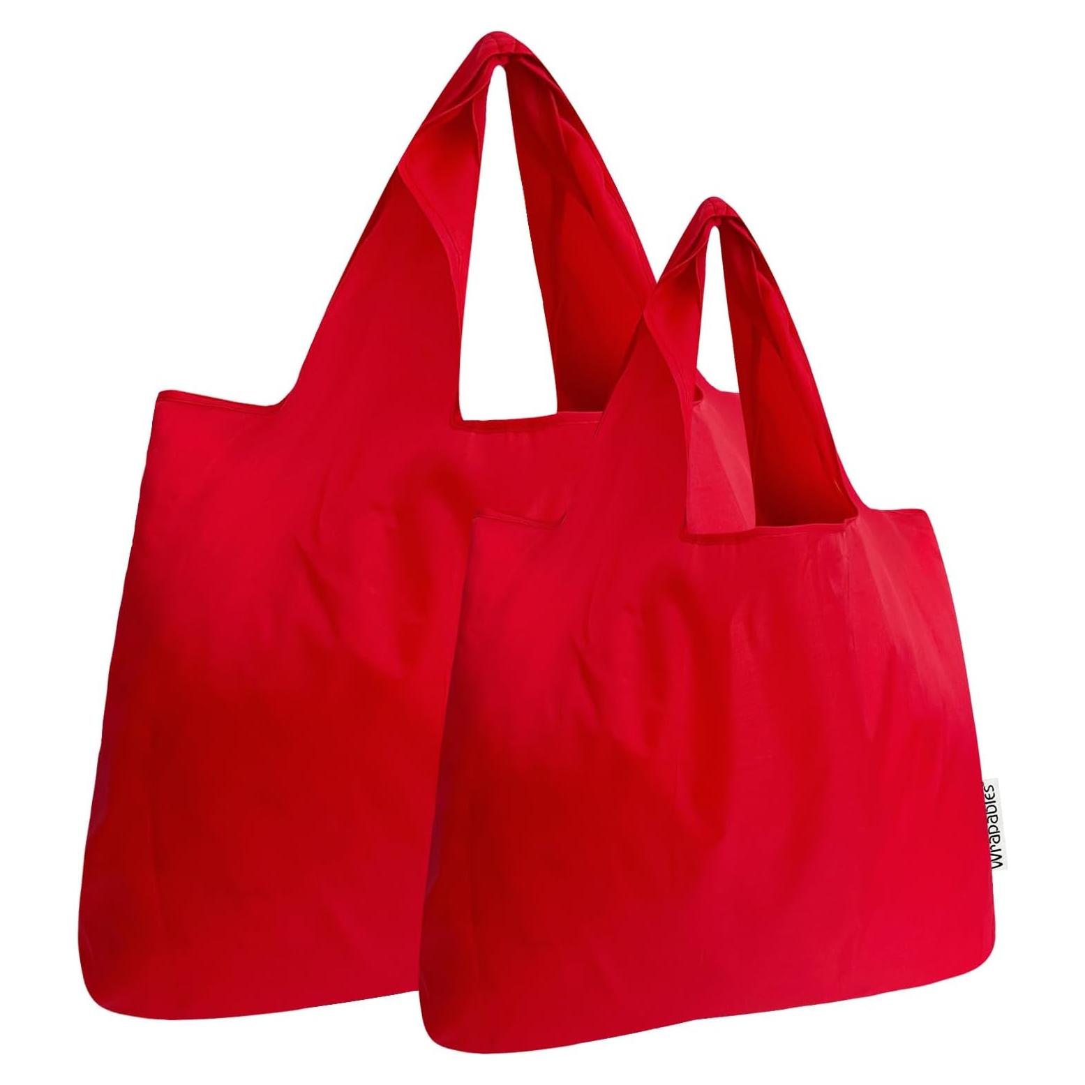Set de 2 Bolsas Reutilizables Plegables allydrew - Grande y Pequeña