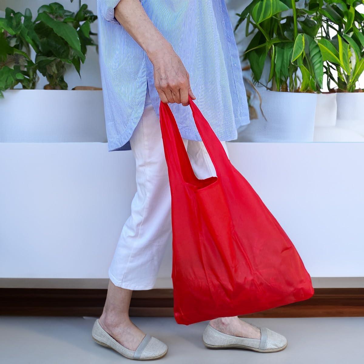 Set de 2 Bolsas Reutilizables Plegables allydrew - Grande y Pequeña