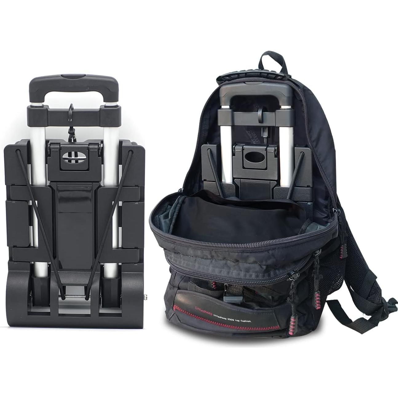 Carro de Mano Plegable ZHJINGYU 31.75 kg Aluminio 2 Ruedas