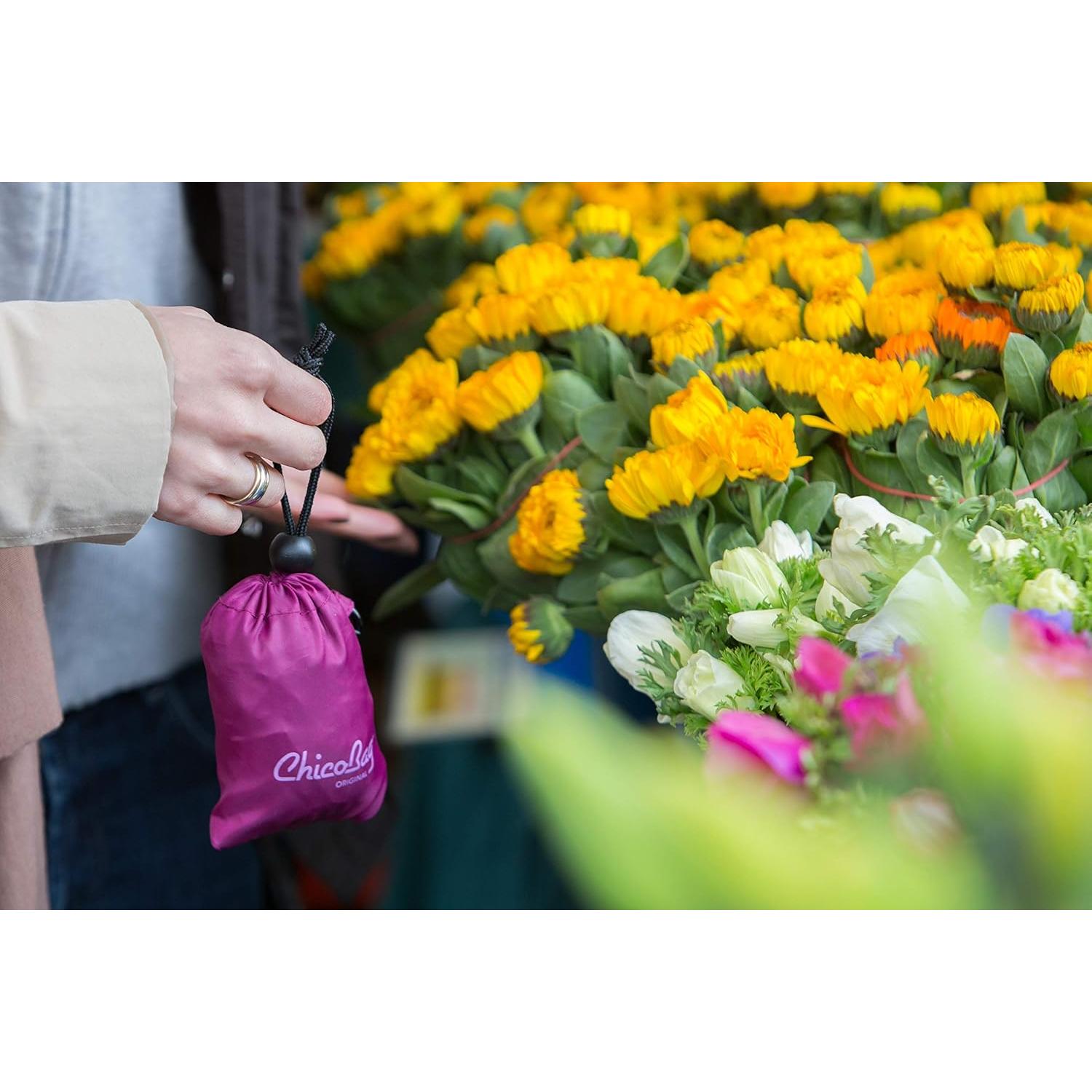 Bolsa de Compras Reutilizable ChicoBag Azul 4 Pack 11.34 kg