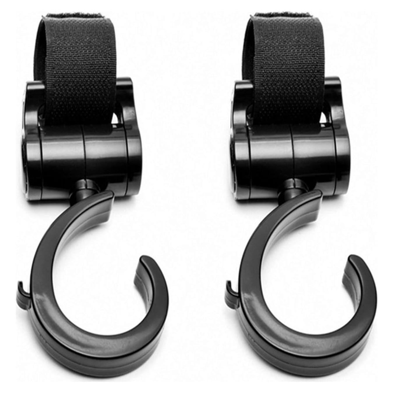 Ganchos para Cochecitos LLUFO - Organizador de Bolsas 2 Piezas