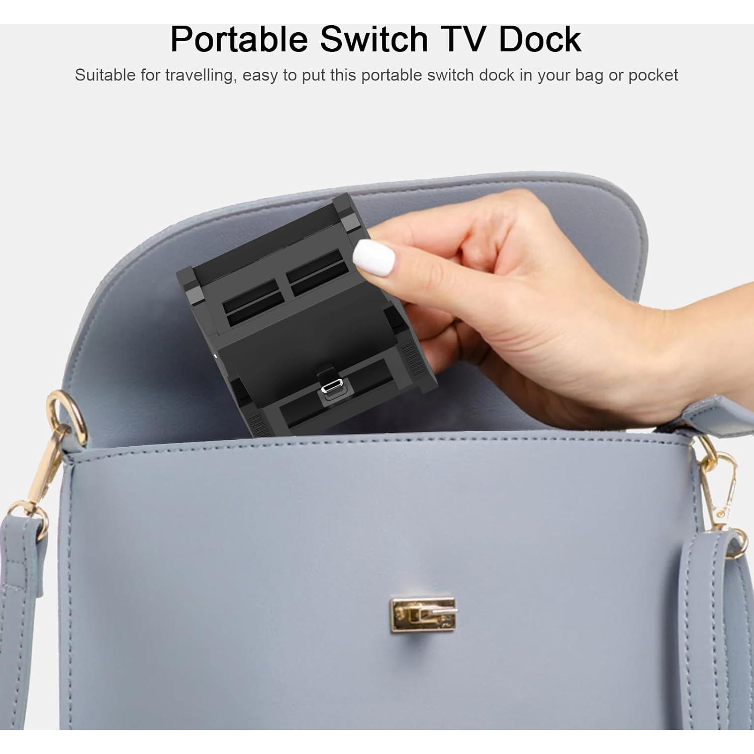 Dock para Nintendo Switch ID CHINSION 4K HDMI Type-C USB