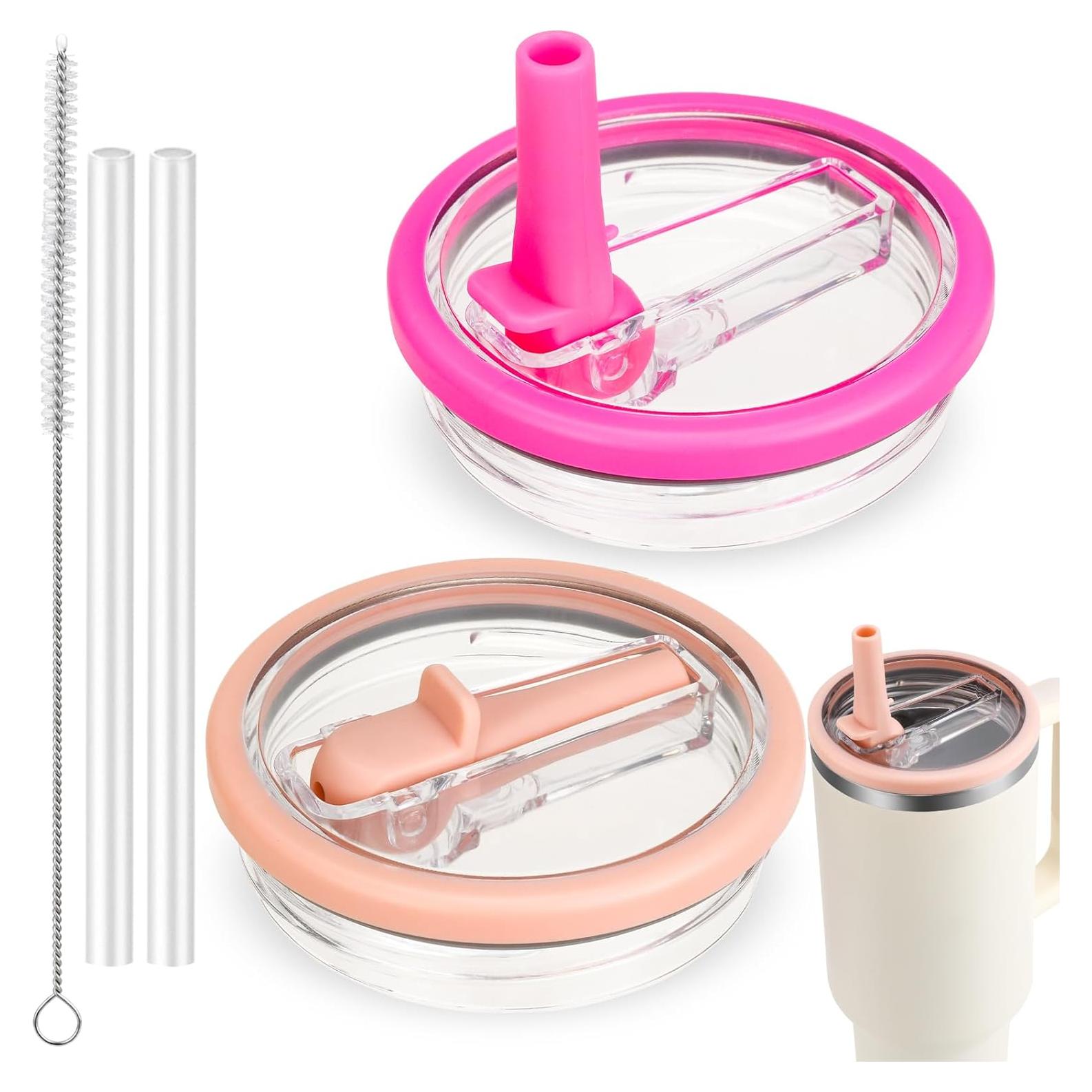 Tapa de Popote Plegable JaunniQir para Vasos Stanley 40 oz