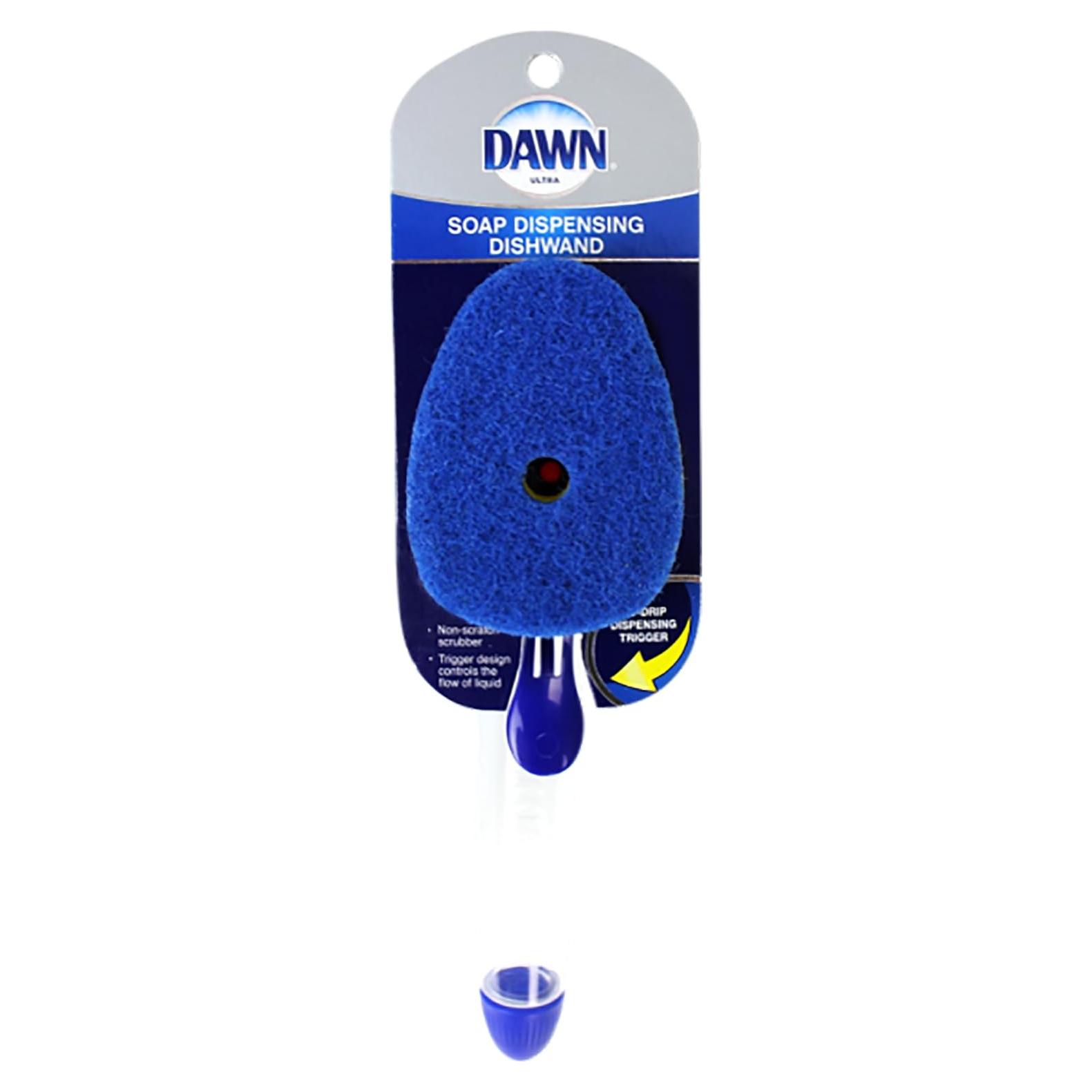 Cepillo de Platos Rellenable Dawn Sin Goteo 13.97x5.58 cm