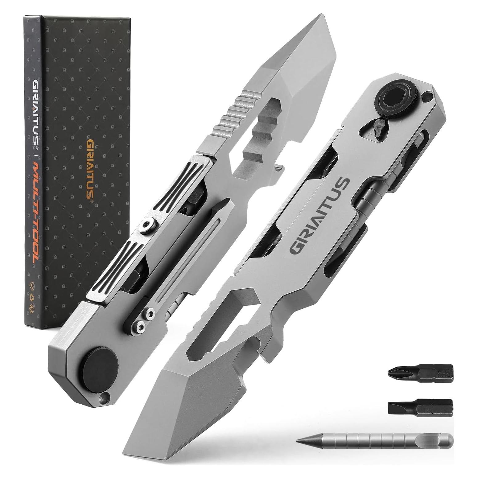 Multiherramienta EDC GIRIAITUS con Destornillador y Bolígrafos