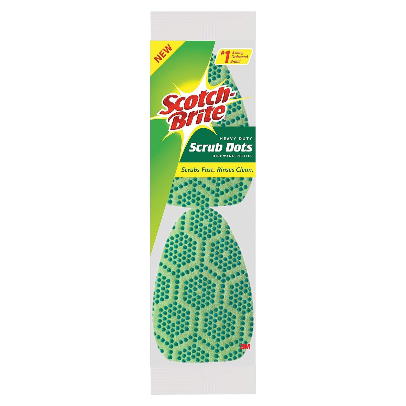 Recargas Scotch-Brite Scrub Dots para Dishwand - 2 Unidades