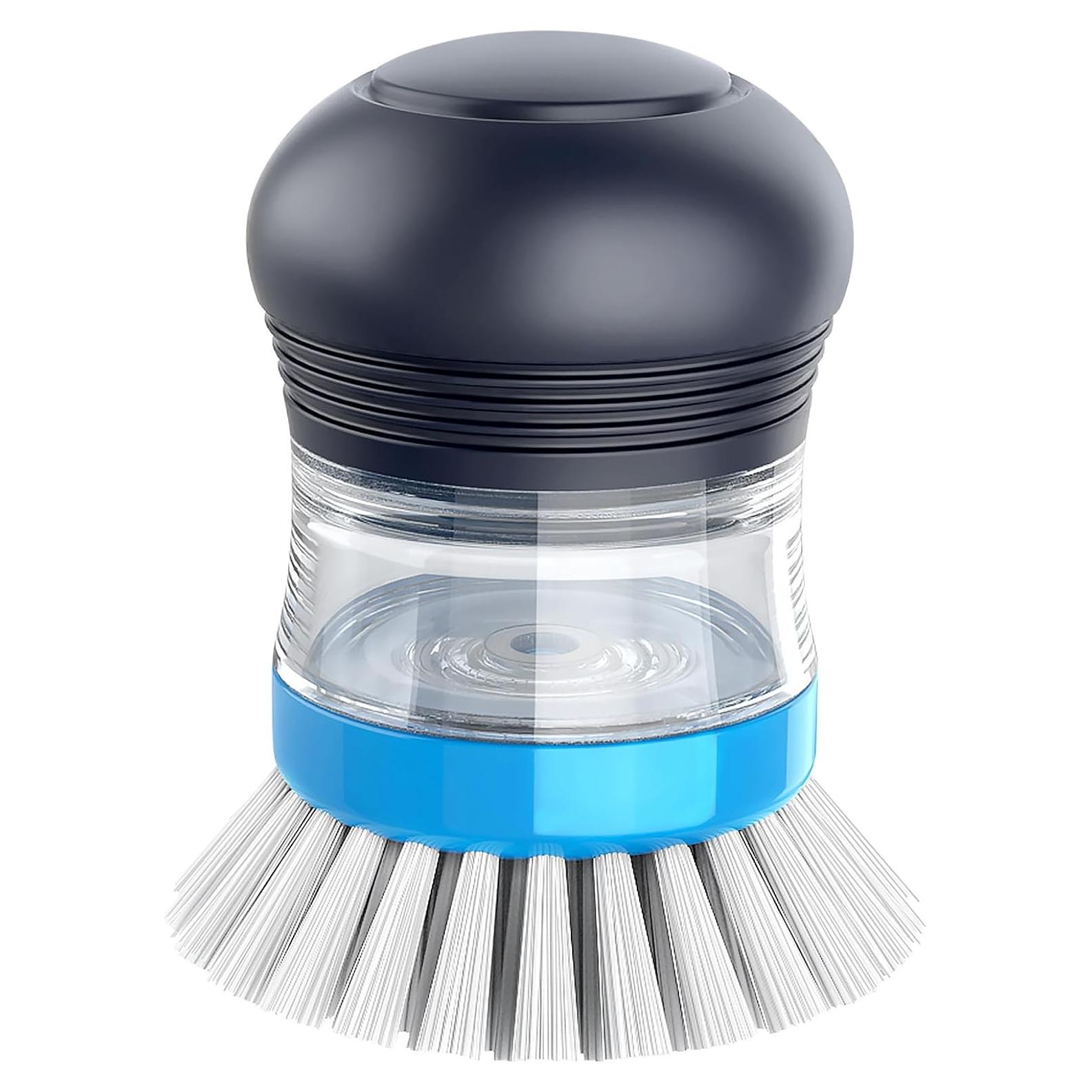 Cepillo de Palma con Dispensador de Jabón MR.SIGA - Azul Marino