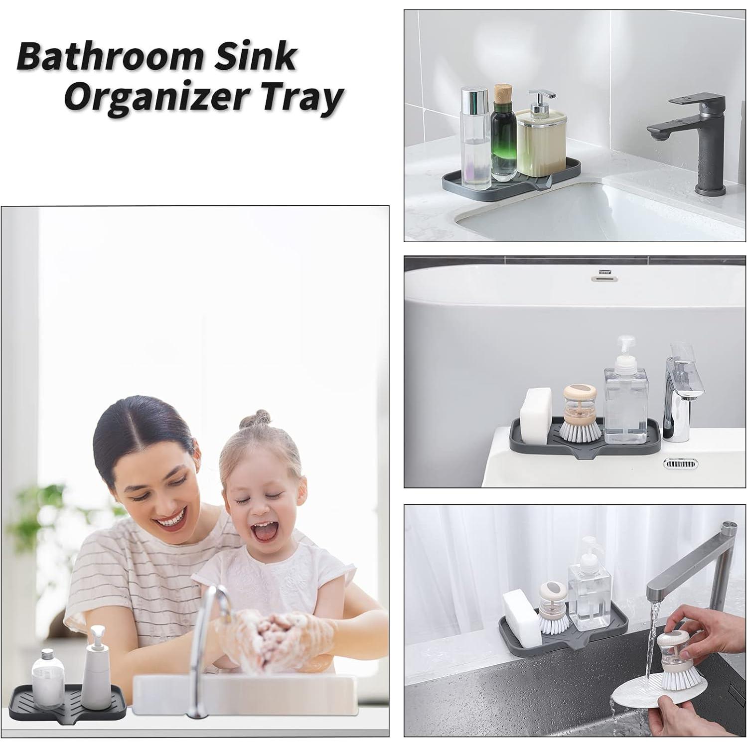 Plato de Jabón de Silicona MicoYang con Drenaje 24.4x13.5cm Gris