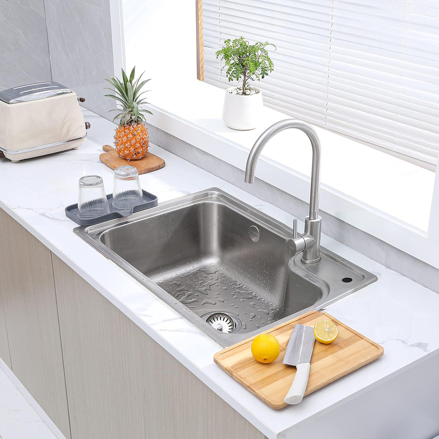 Plato de Jabón de Silicona MicoYang con Drenaje 24.4x13.5cm Gris