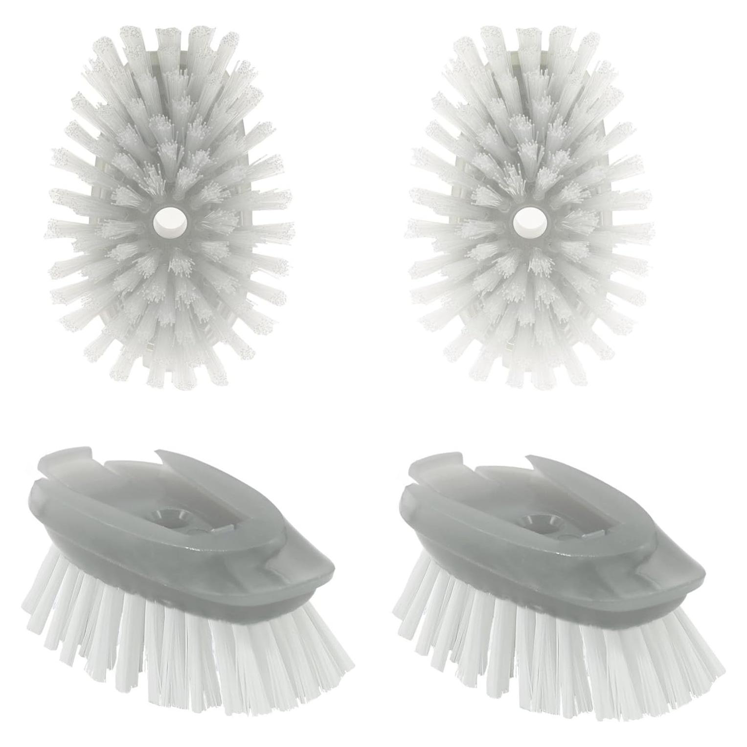 Recambios de Cepillo para Platos Pamrack - 4 Unidades Nylon