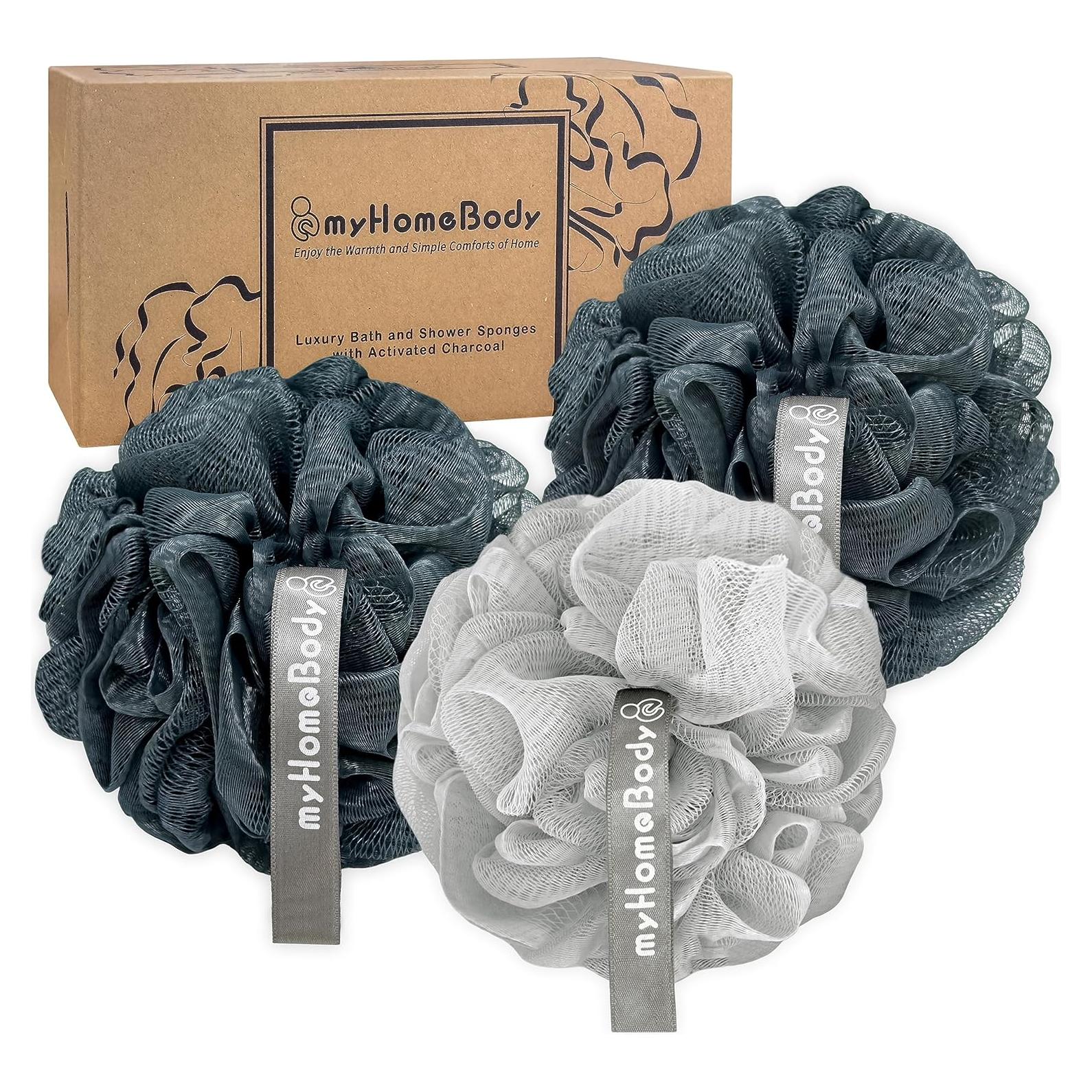 Esponja de Lufa Exfoliante MyHomeBody 60g - 3 Paquetes
