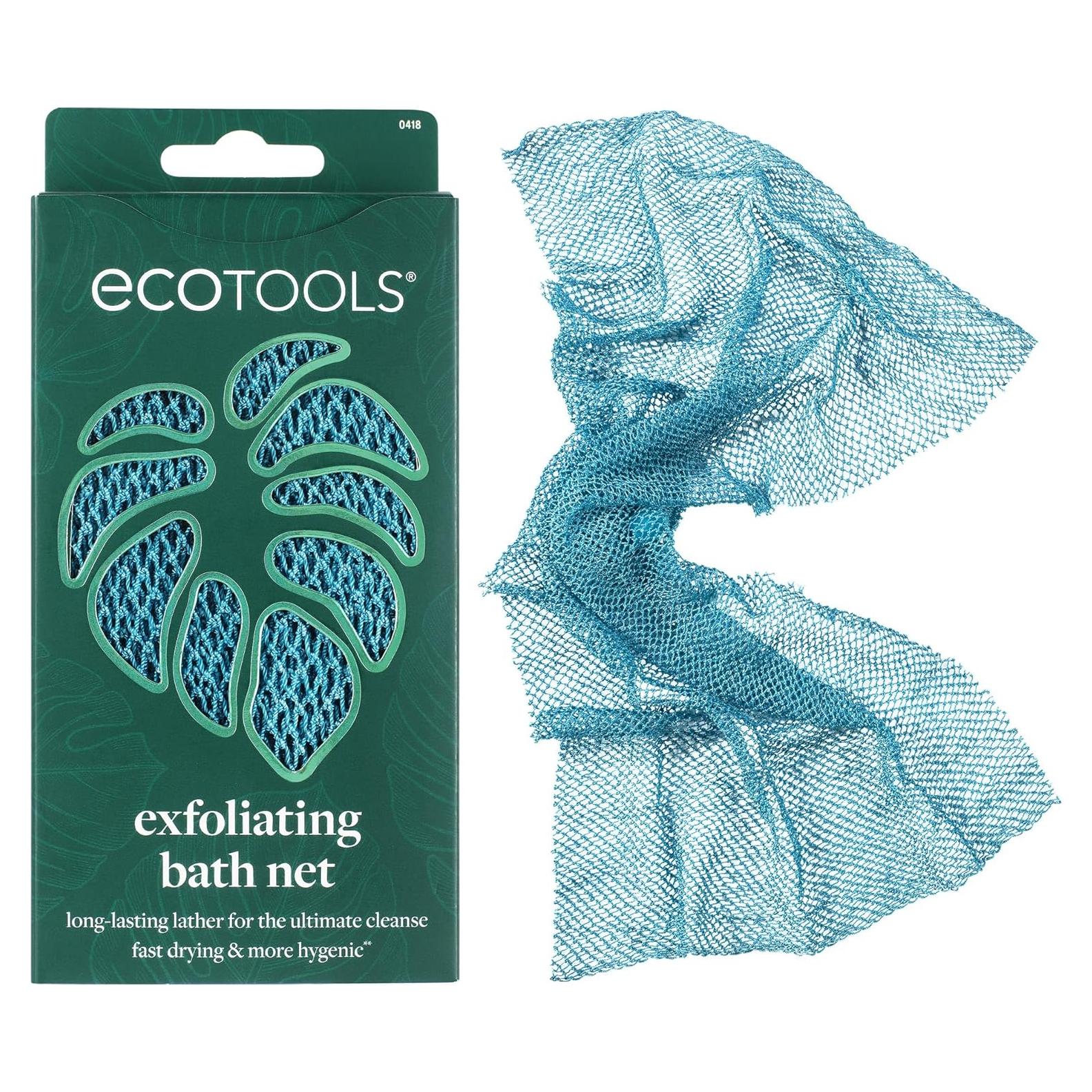 Red de Baño Exfoliante EcoTools - 1 Unidad, Ecológica y Vegana